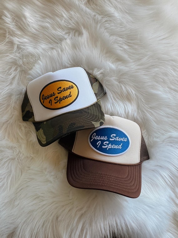 Jesus Saves Hat-Brown Jesus Saves Hat-Brown