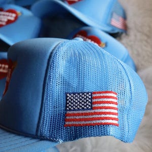 American Made Embroidered Trucker Hat image 2