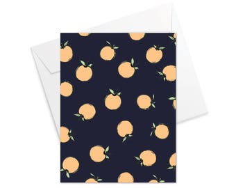 Peaches Fold Over Note Cards