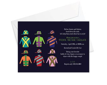 Silks Horse Racing Invitation