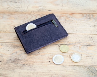 Men's leather WALLET / Soft Bifold WALLET / Mens card holder wallet / Credit card holder / mens leather purse / Bifold leather wallet