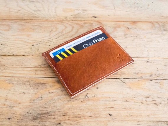 Tarjeteros de piel para hombre cheap