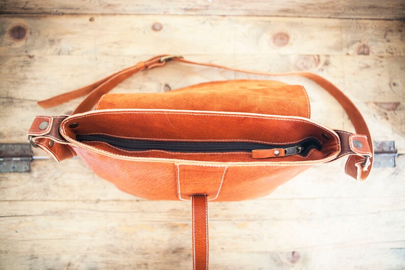 Crossbody Leather BAG // Satchel Leather Handbag Large - Etsy