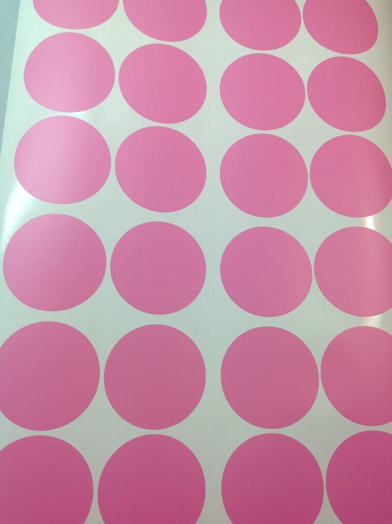 Polka Dot Wall Decalspeel and Stick Metallic Silver Grey Gold Etsy