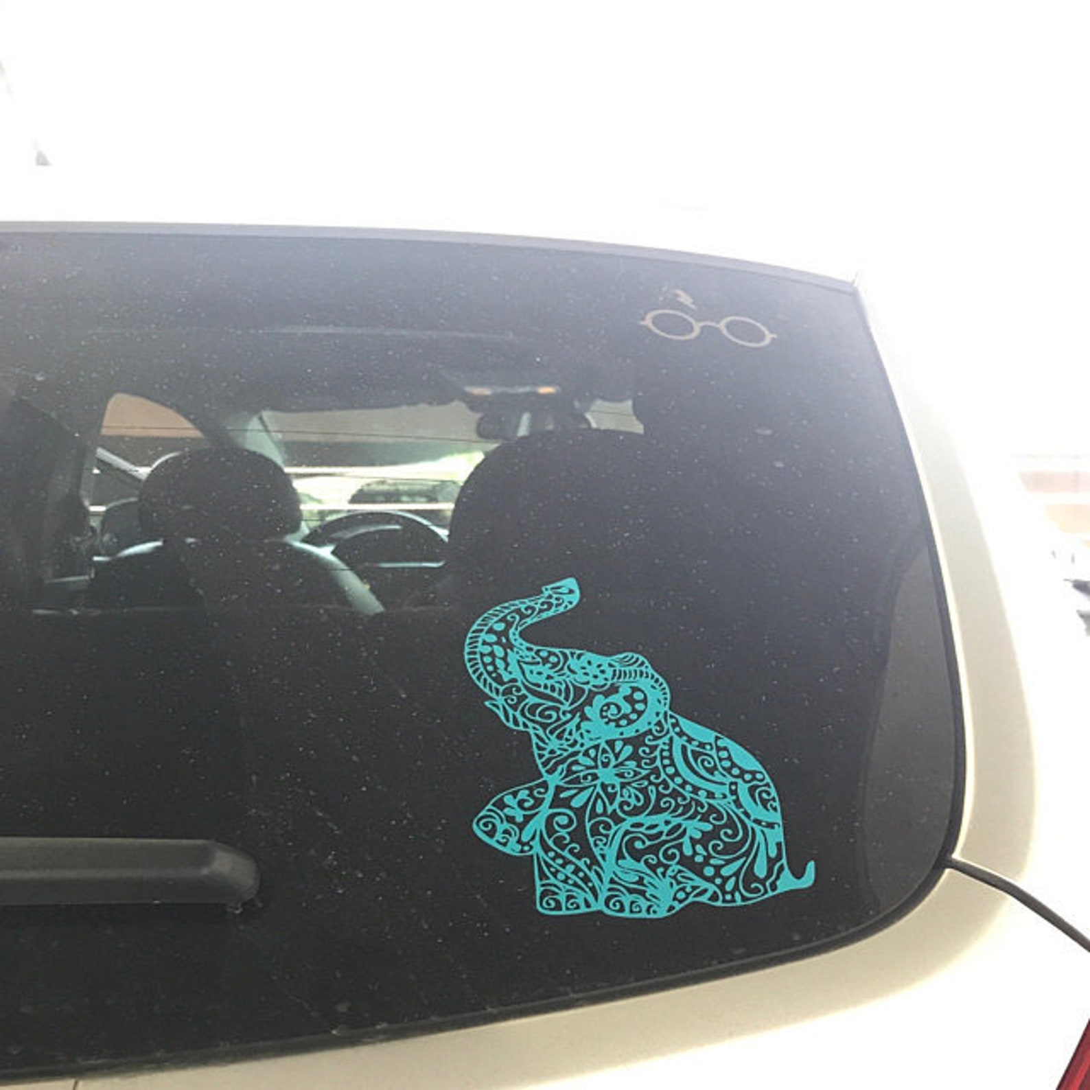 Elephant Car window decalelephant decal Bumper Sticker for Etsy