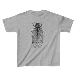 CicadaTshirt, Bug T Shirt, Insect, Kids Heavy Cotton™ Tee