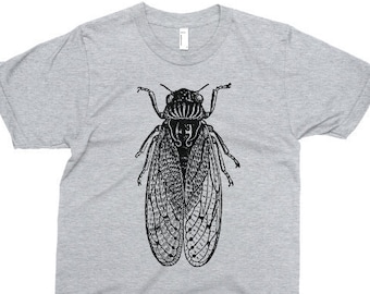 Kids Shirt, Brood X Cicada Tshirt, Cicadoidea Insect T Shirt, Bug Tee, Entomology, Entomologist, Youth & Toddler