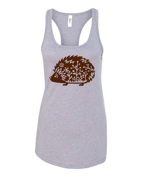 Hedgehog Womens Tank Top  Tank tops women, Womens racerback tank, Shop tank  tops