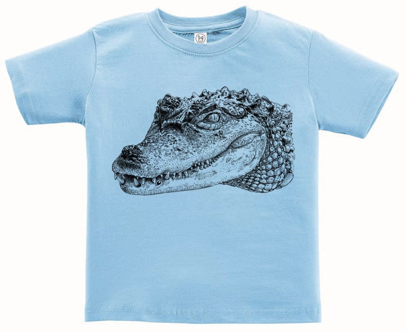 Kids Shirt Crocodile T Shirt Reptile Tshirt Animal Tee - Etsy