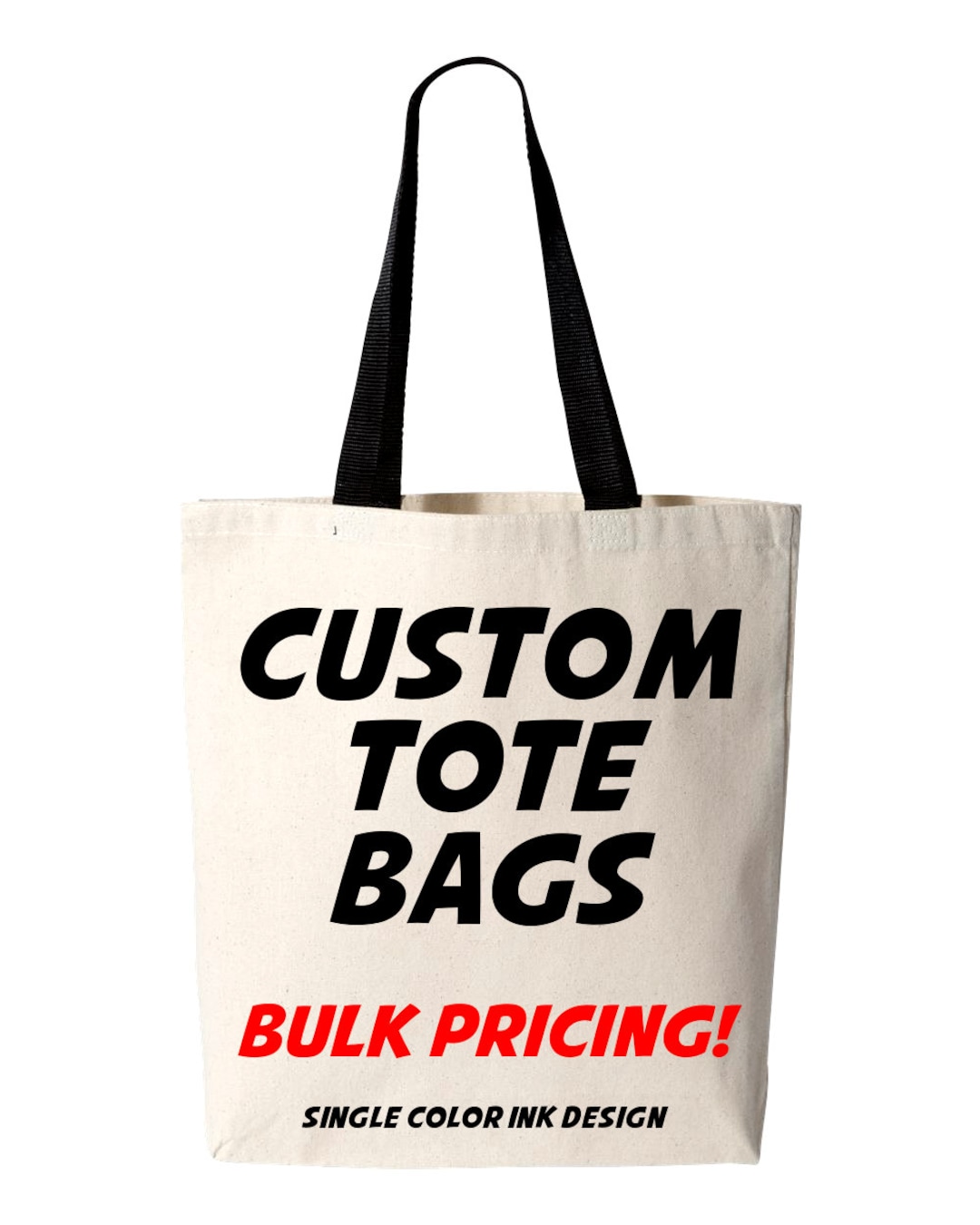 Custom Tote Bags Bulk Tote Bags Wholesale Totes Custom Etsy