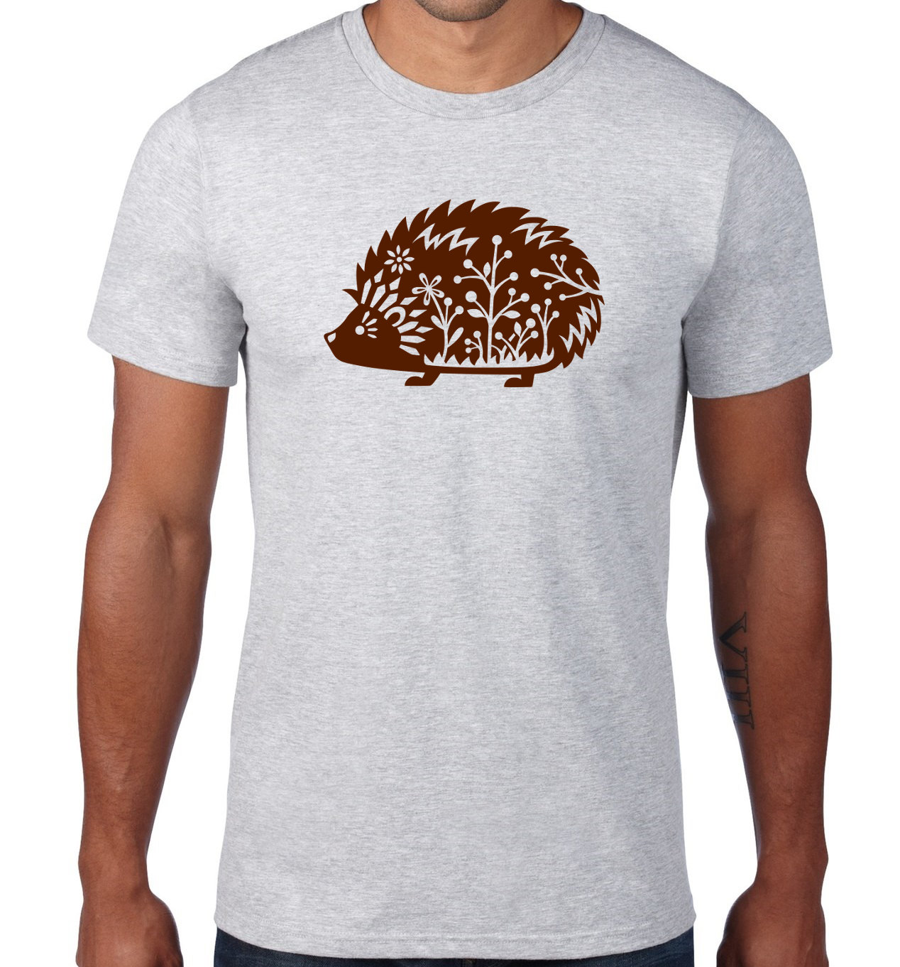 CLEARANCE Whimsical Hedgehog T Shirt Cute Hedgehog Tshirt | Etsy