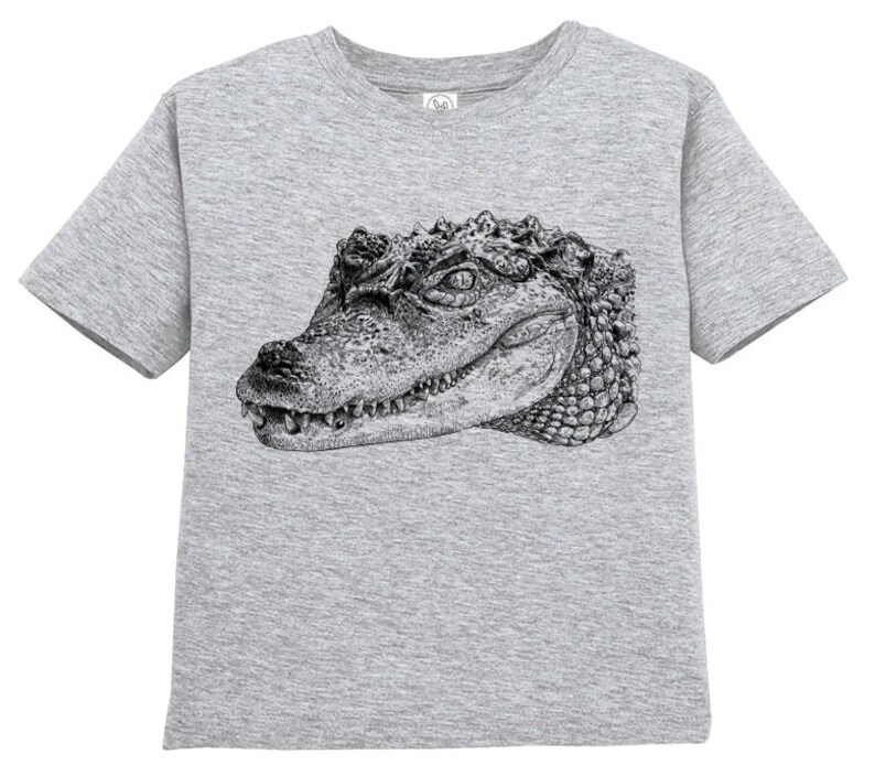 crocodile design t shirt