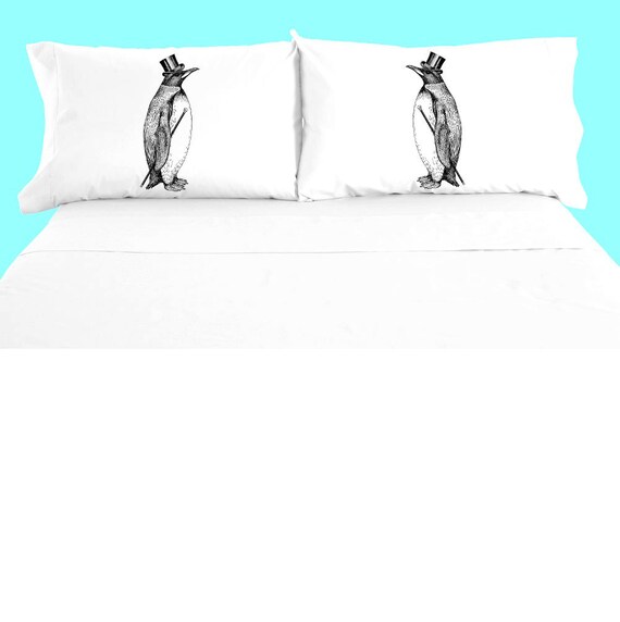penguin pillow case