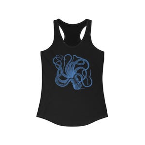 Octopus Tank Top, Kraken Tank, Ocean Animal, Womens