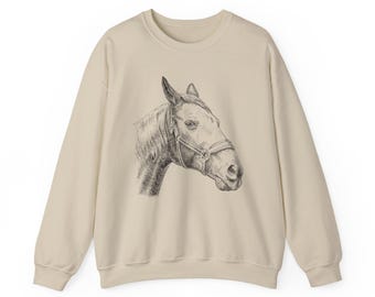 Sudadera de caballo, vaquero, suéter de vaquera, unisex