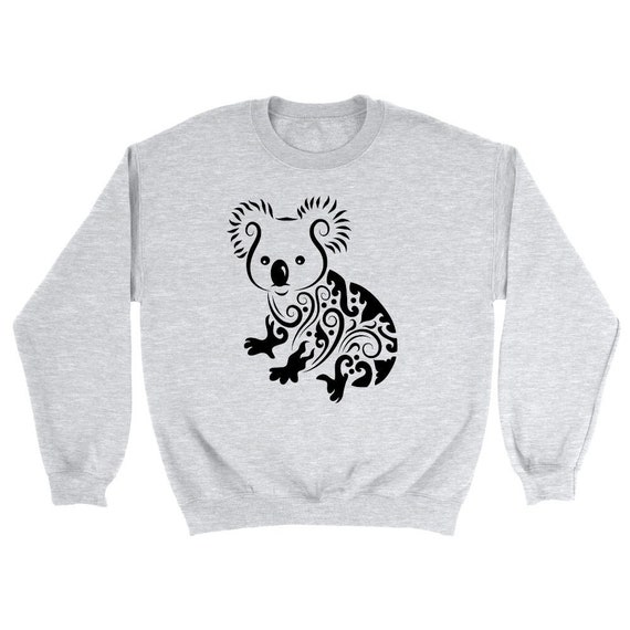 Fancy Koala Sweatshirt Koala Bear Sweater Australian Zoo - Etsy UK