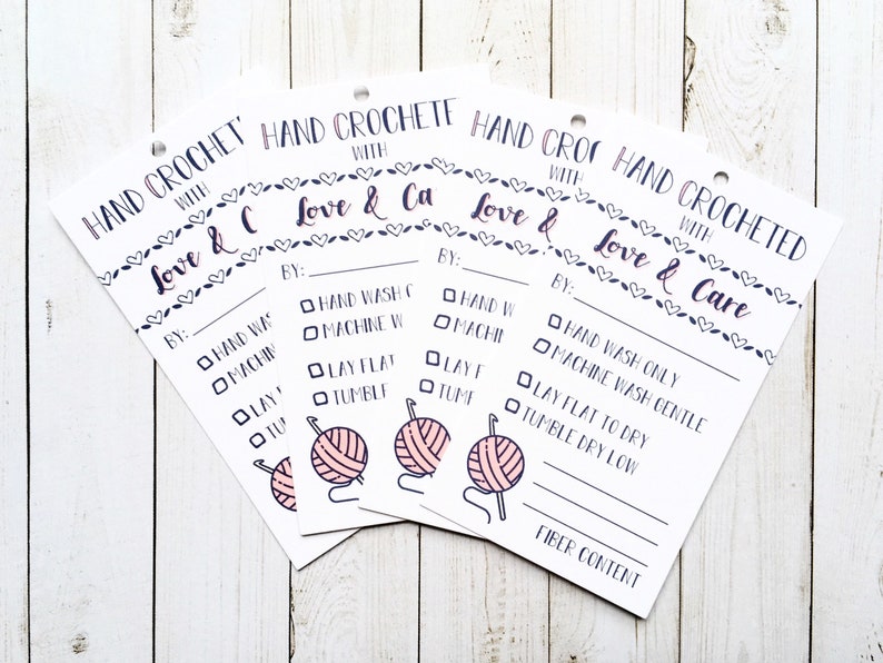 10-25-or-50-printed-crocheted-by-tags-crocheted-with-love-etsy