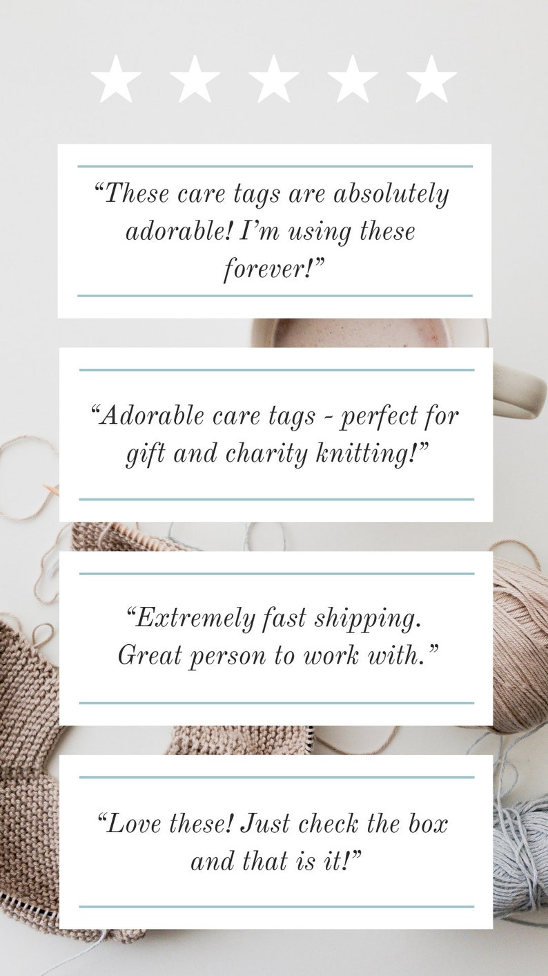 Handmade Cute Sheep Care Tags DOWNLOAD Handmade Knit or Crochet Care Instructions Tag For Handmade Clothing in Vector PDF and PNG Files image 4