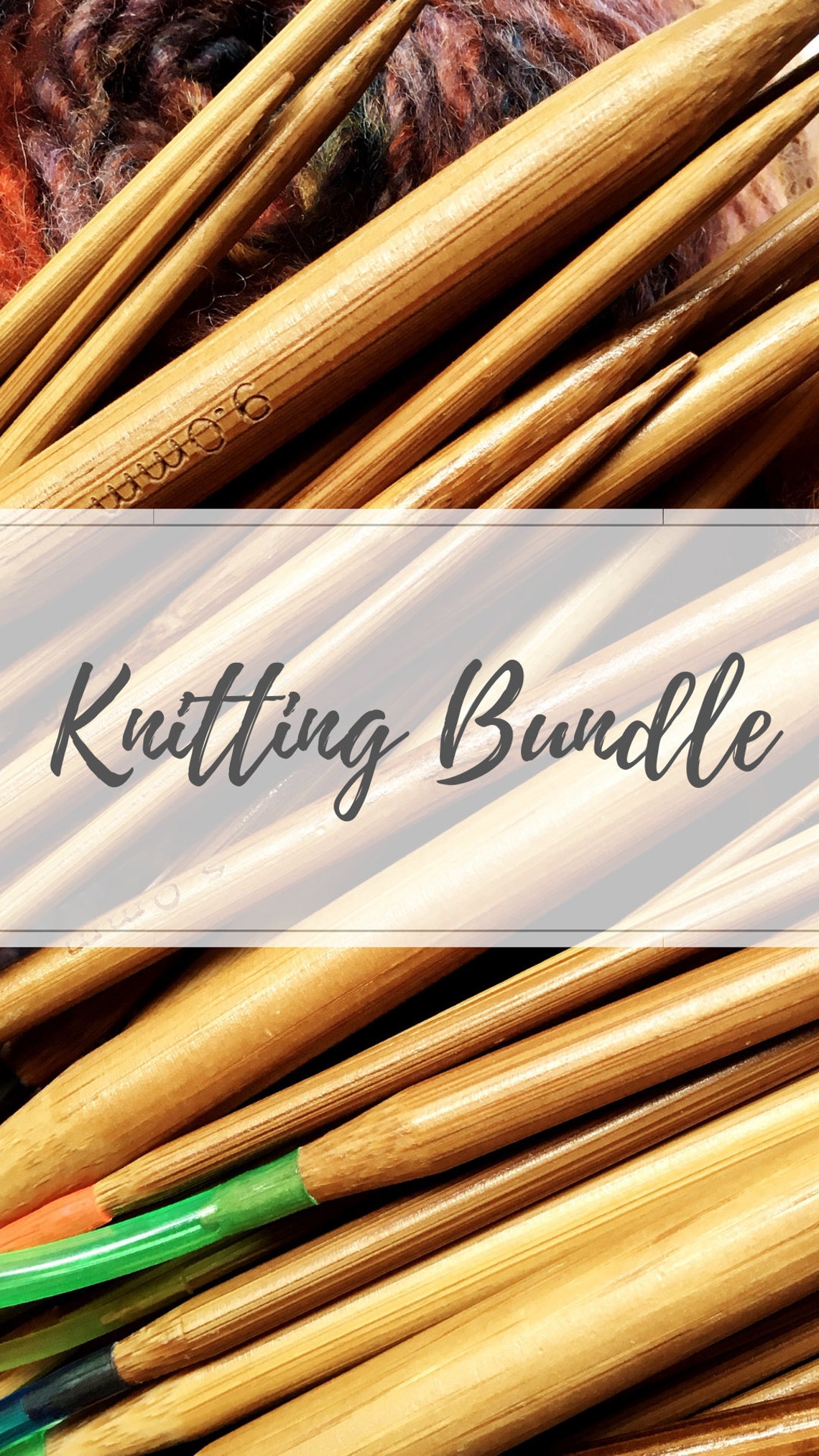 Bundle Knitting Starter Kit Knitting Needles Gifts For Etsy