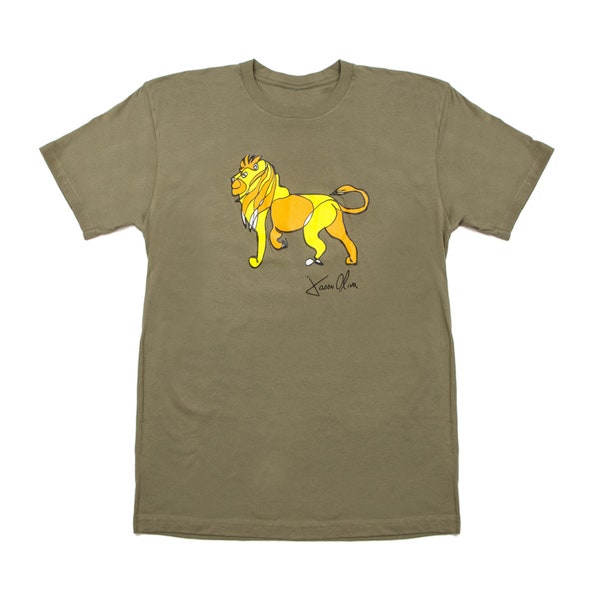Lion T Shirt Etsy
