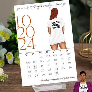 2024 Inspirational Easel Desk Calendar image 2