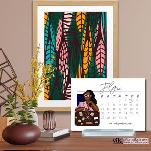 2025 Desk Calendar