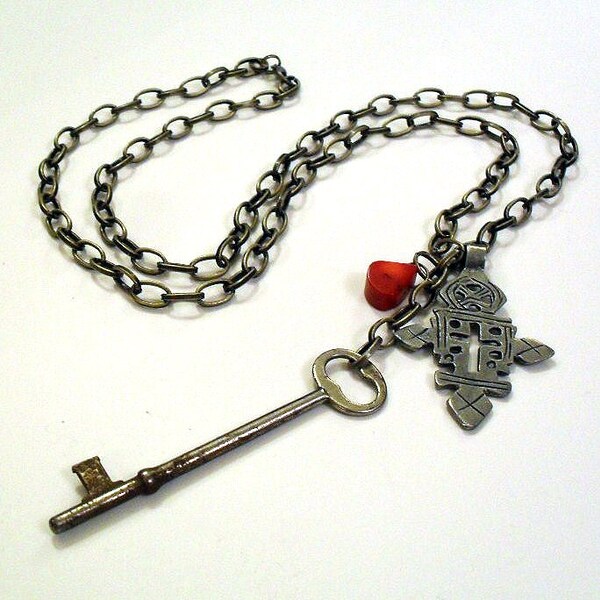Conclave- Skeleton Key Necklace