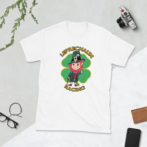 Leprechaun Racing Short-Sleeve Unisex T-Shirt