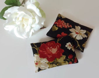 Lavender Sachets, Set of 2 Scented Sachets, Dried Lavender filled Little Pillows, Eco Friendly Cotton