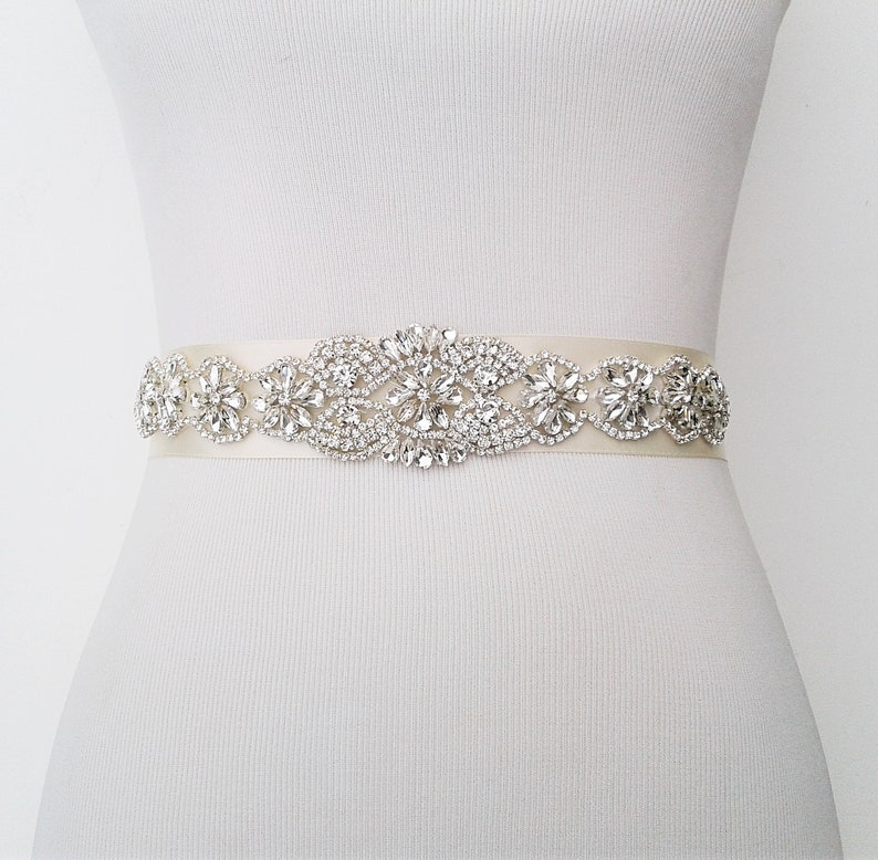 Bridal Belt Sash for Wedding Dress Sash for Prom Dress | Etsy