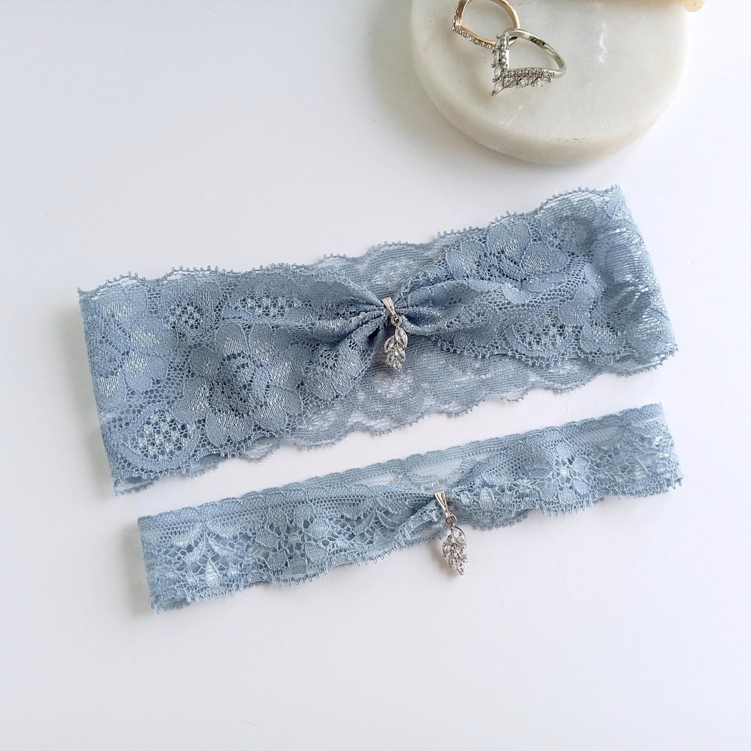 Vero Garters Dusty Blue main image 0