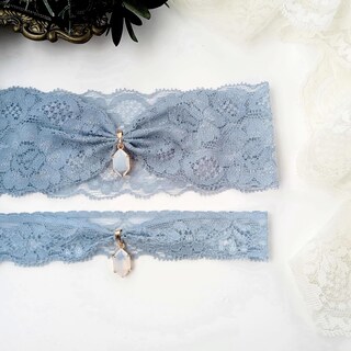 Giarrettiera Da Sposa In Pizzo Vintage – Elastica E Morbida – Accessorio Matrimonio Con Nastro – Regalo Per Addio Al Nubilato