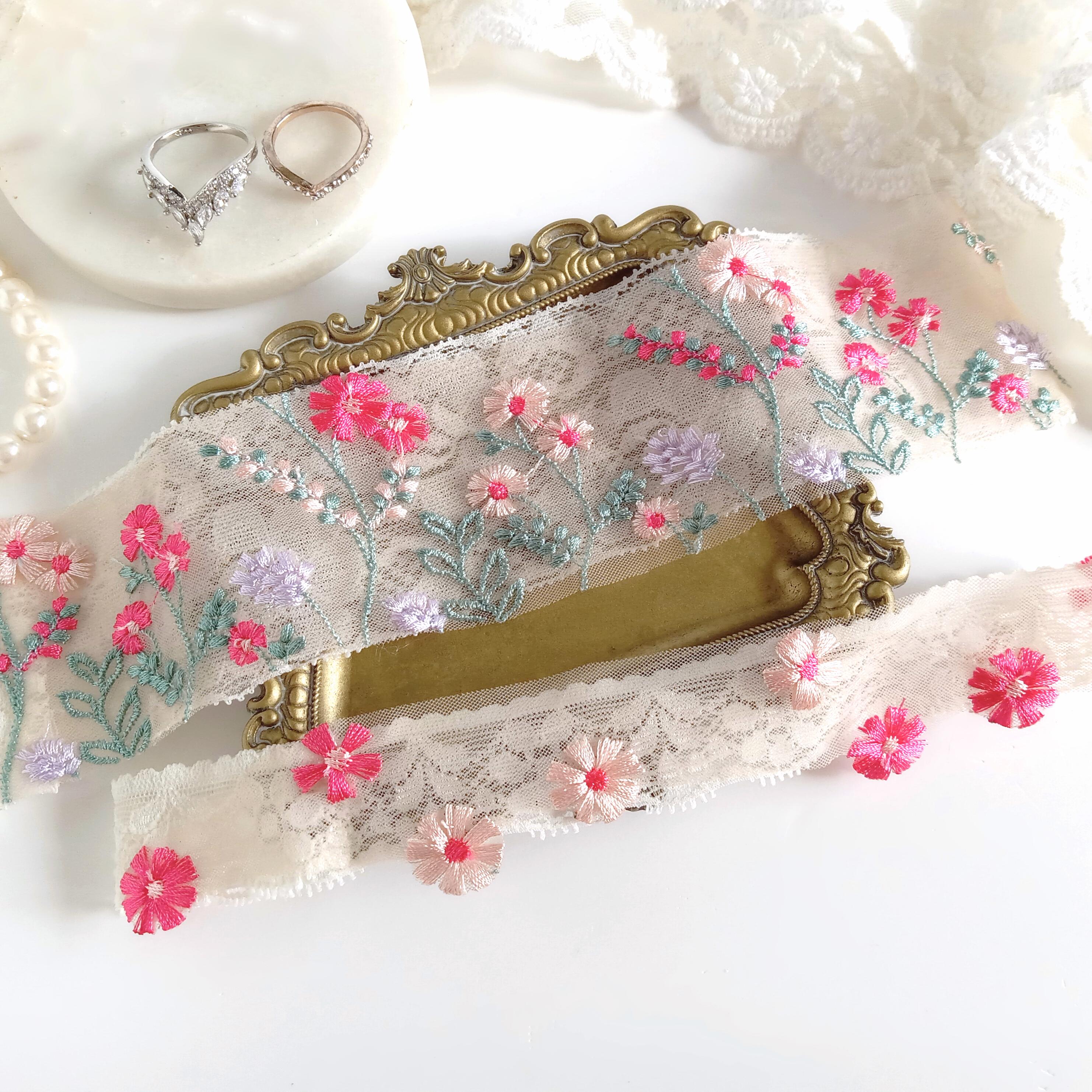 pastel pink garter belt Honey Birdette KUKURO Light Baby Pink Garter Suspender Belt Medium main image 1