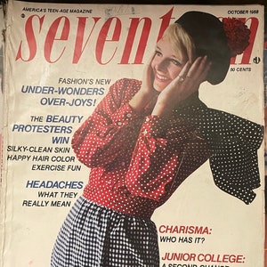 Vintage Seventeen Magazine : October 1968