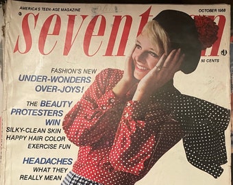 Vintage Seventeen Magazine : October 1968