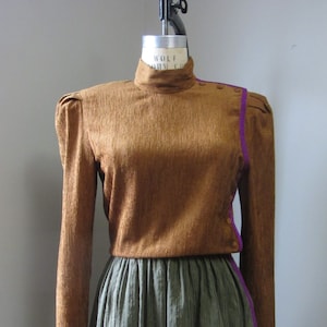 1980s Paul Louis Orrier Dress | 80&#39;s High Fashion Paris Designer