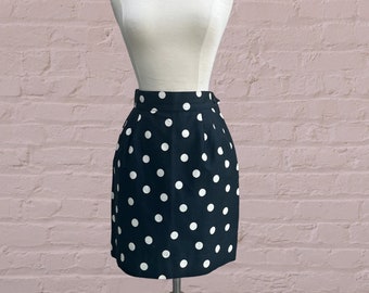 vintage Courrèges skirt | 80s high fashion Paris designer