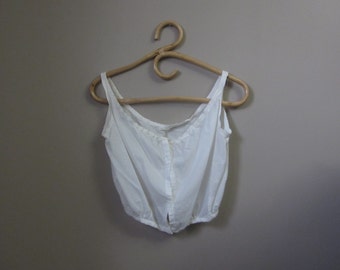 1910s antique edwardian cotton camisole