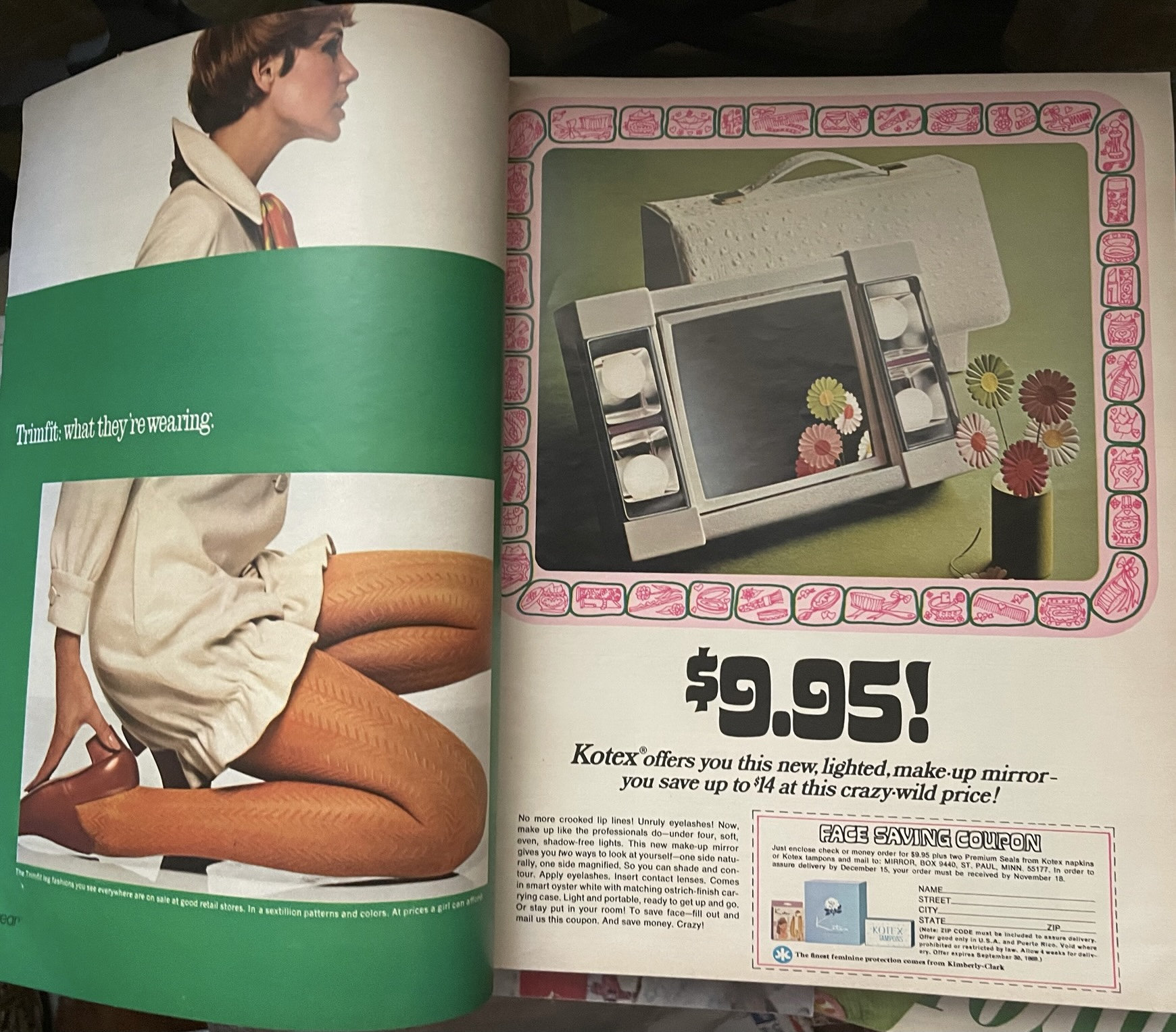 Vintage Seventeen Magazine : October 1968 - Etsy
