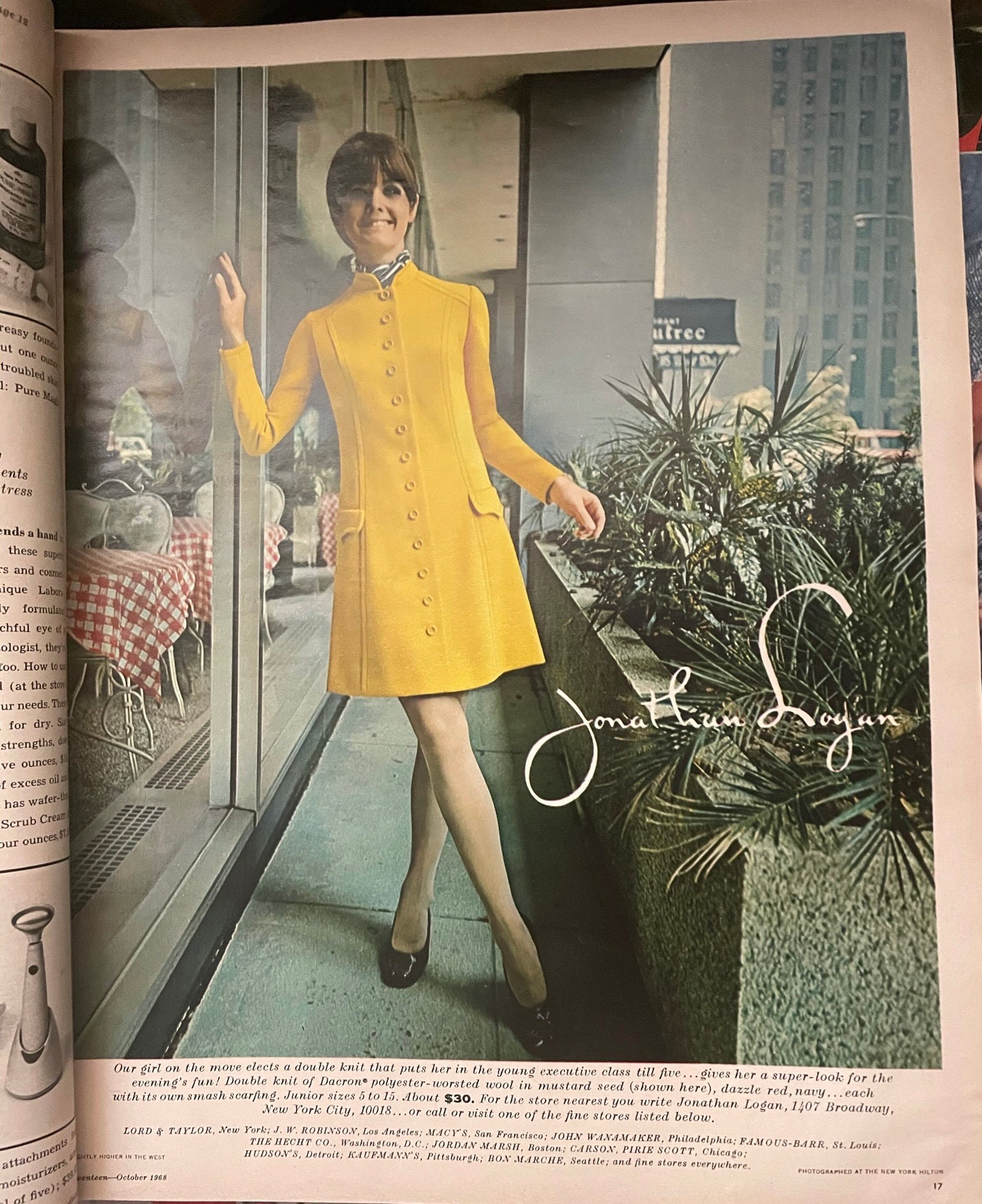 Vintage Seventeen Magazine : October 1968 - Etsy
