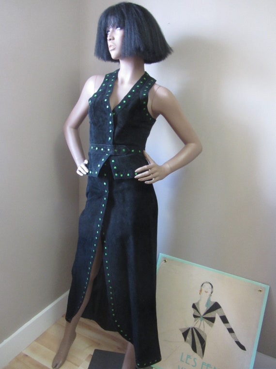 1970s Giorgio di Sant Angelo Suede Ensemble | 70'… - image 8