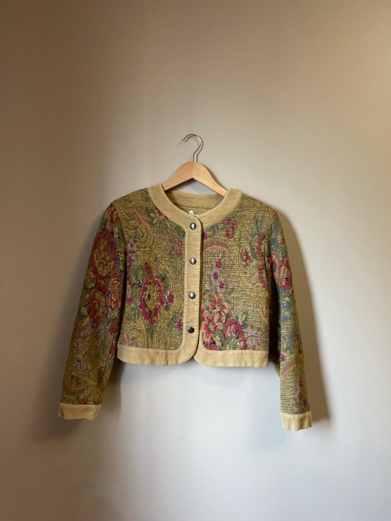 Vintage Byblos cropped jacket - image 2