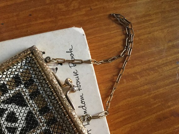 1920s Mandalian mesh purse • Antique 20s art deco… - image 6