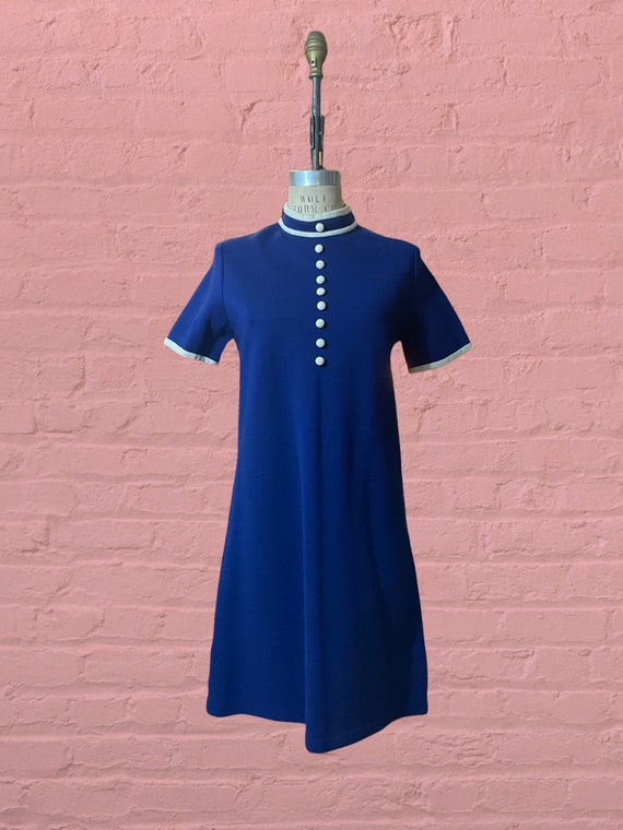 1960s 2pc dress ensemble | 60's Retro Groovy Mod - image 7