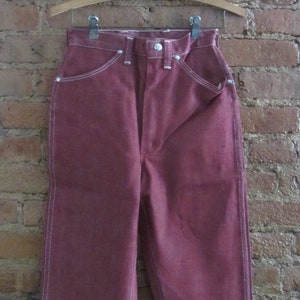 1960s Maverick sanforized denim clamdiggers image 2