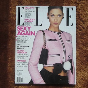 Vintage Elle  Magazine : November 1994