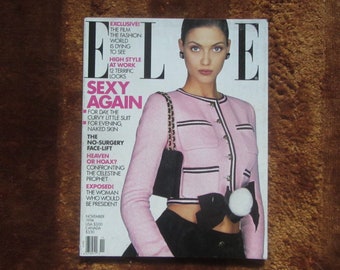 Vintage Elle  Magazine : November 1994