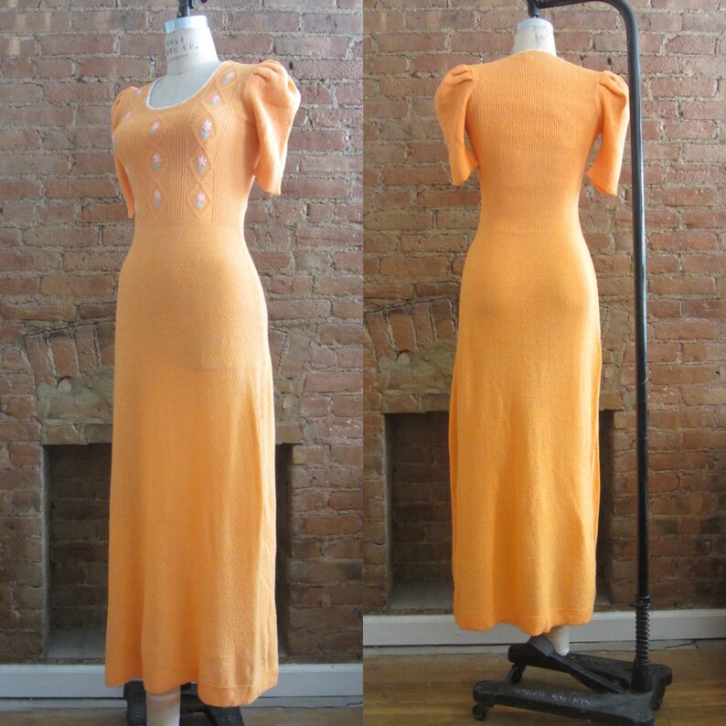 1930s maxi dress
