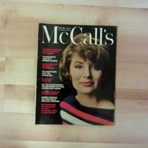 Vintage McCall es Magazine : Juli 1962