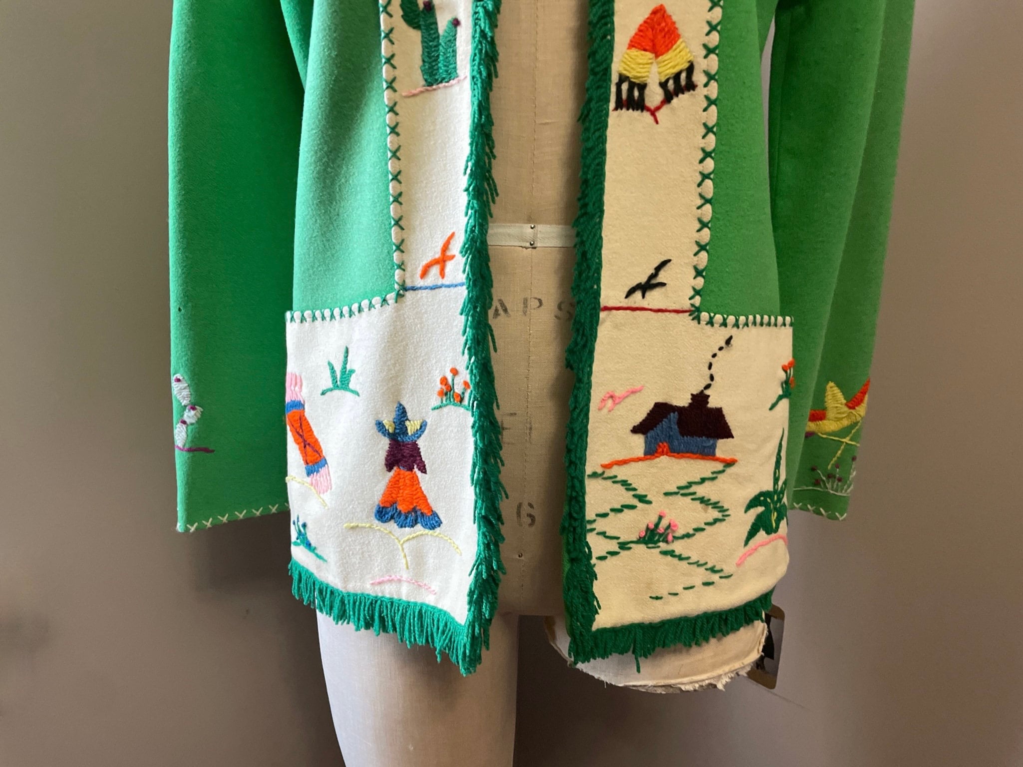 1950s Mexican Tourist Jacket - Etsy